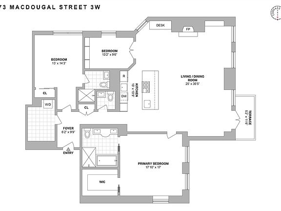 2nd image of 173 Mac Dougal St #3W