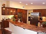 Custom Kitchen with Cherry Cabinets