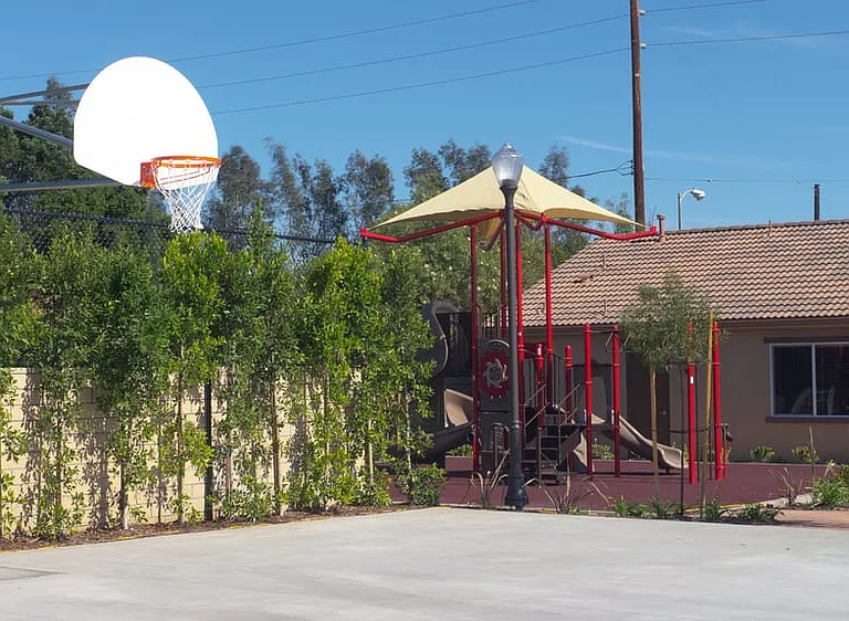 Kid's Play Ground and Half Basketball Court