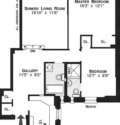 2nd image of 155 W 71st St APT 3D