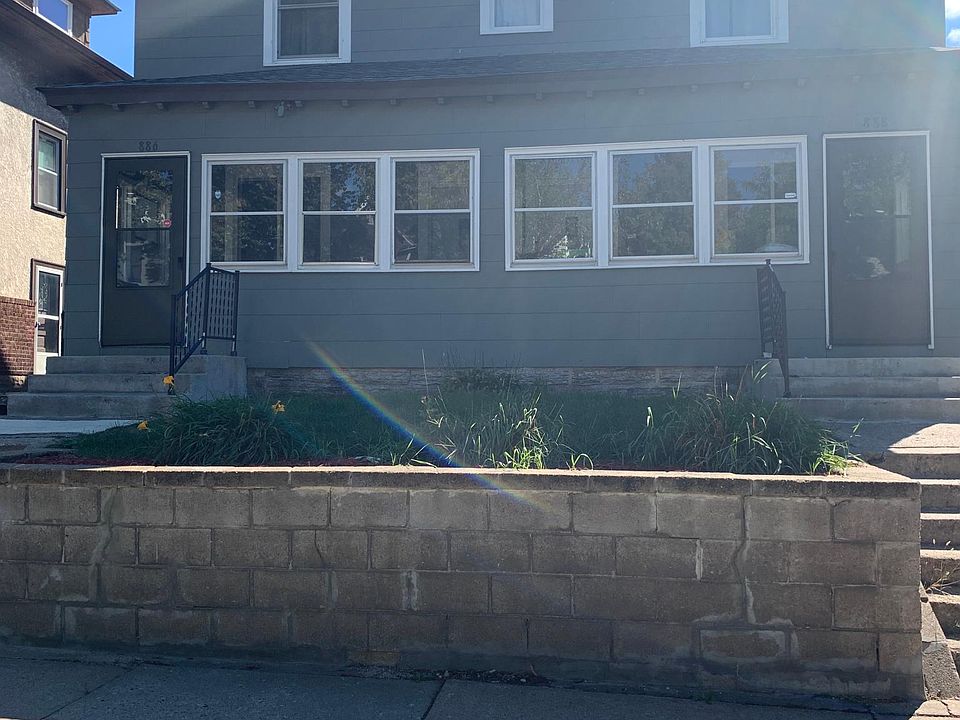 5 bedroom duplex with 2 baths, open basement with washer / dryer / parking in the rear. A/C units included. Owner pays for trash and yard service.