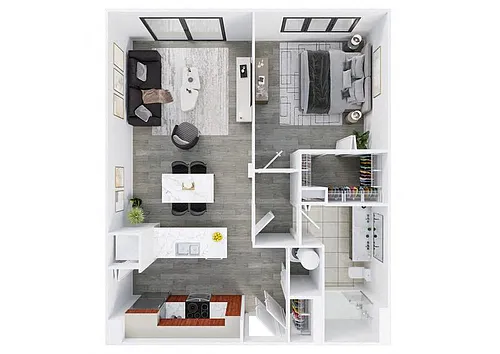 Floor plan A1C
