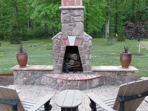 Outdoor Fireplace