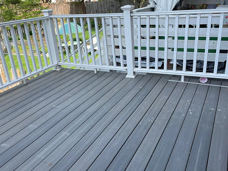 Rear deck