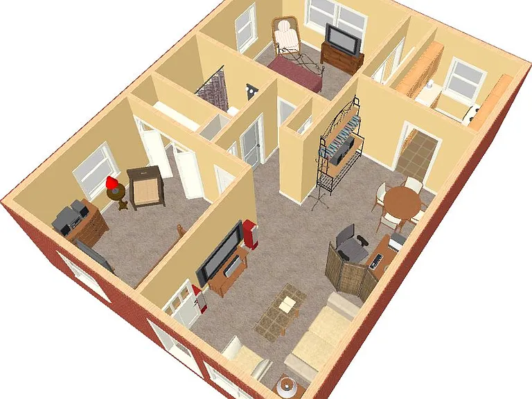 App South 2 Bedroom G-R_wfurn2_03192015