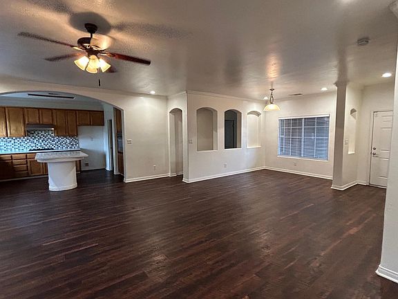 Kitchen and dining area