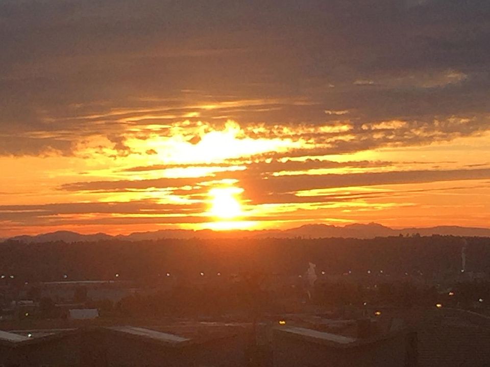 Spectacular Actual Sunrise from Your Front Door and Deck. Ce
