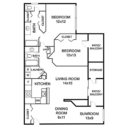 Floor plan Magnolia