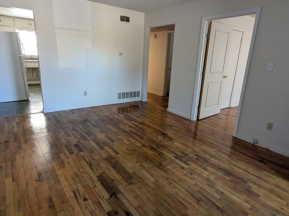 Living room facing hallway