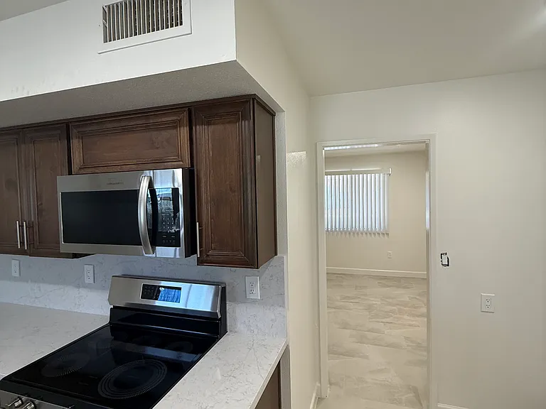 Entry into dining area