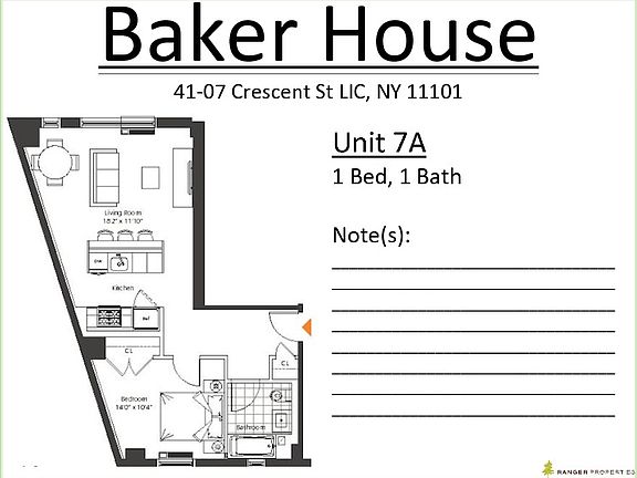 2nd image of 4107 Crescent St #7A