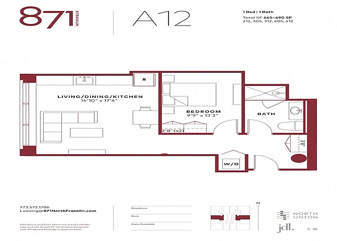 Floor plan A12