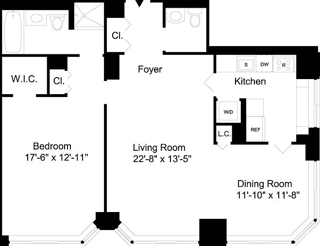 2nd image of 1930 Broadway APT 17F