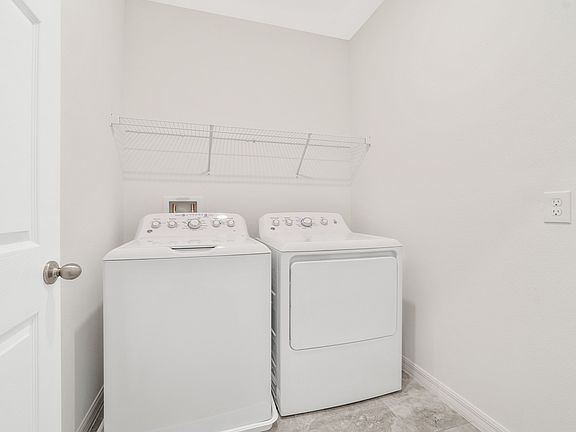 Convenient laundry room