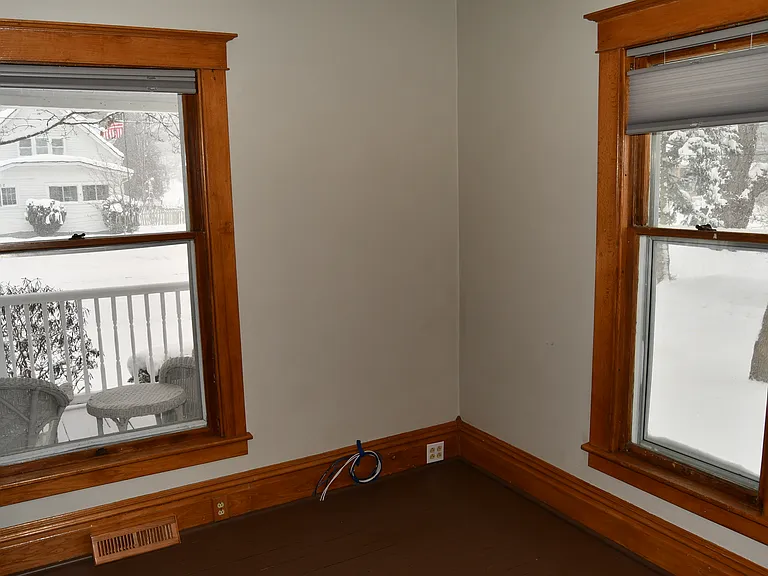 Den or bedroom overlooking front porch.