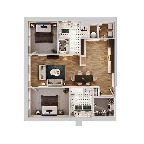 Floor plan B8