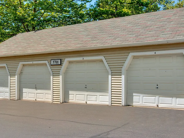 Private garages available