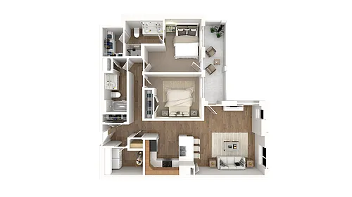 Floor plan Candlewick Penthouse