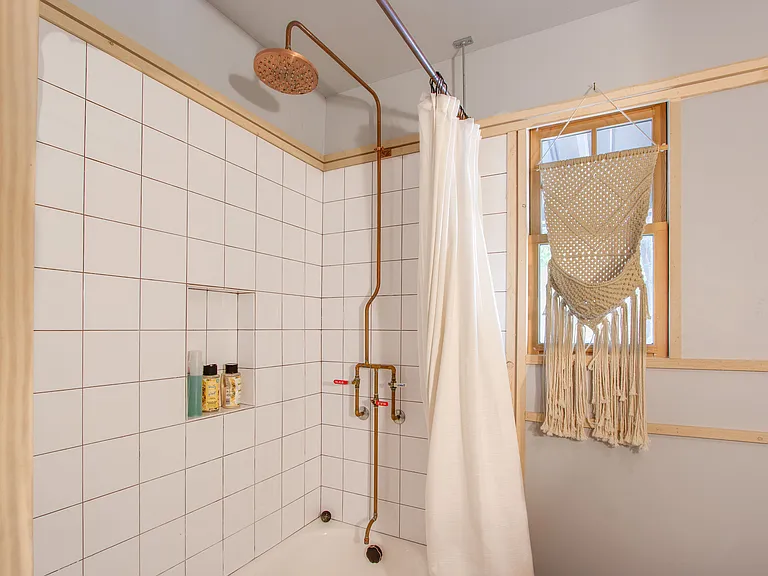 Guest bathroom shower