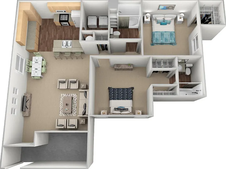 Plan 3 Floorplan Diagram