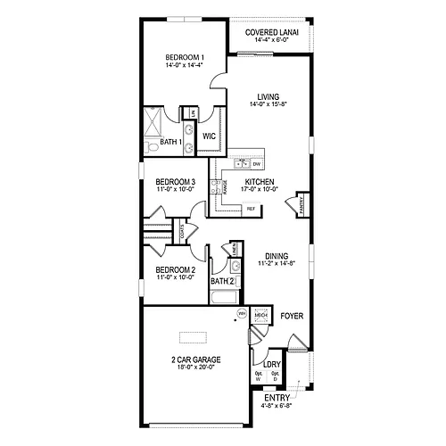 Floor plan Allex