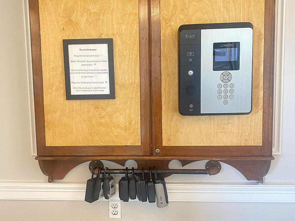 Entry call box security system