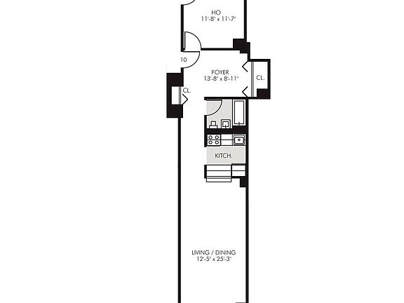 2nd image of 45 Wall St APT 510