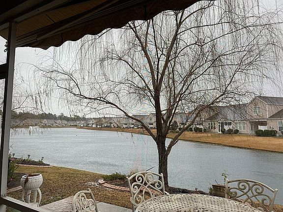 Pond view from porch