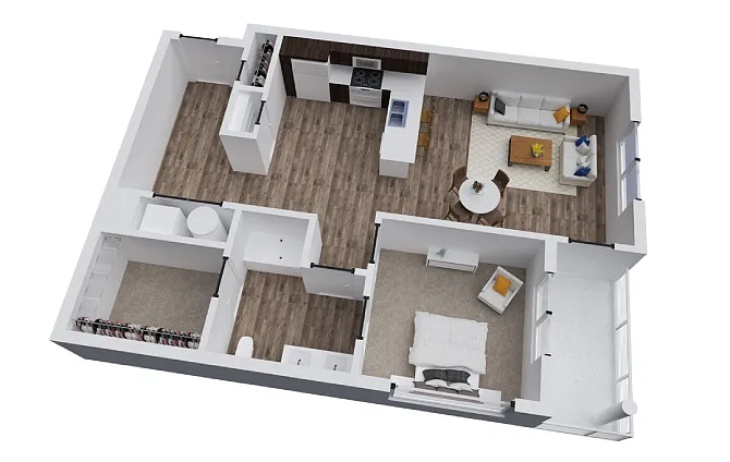 Floor plan Snowmass