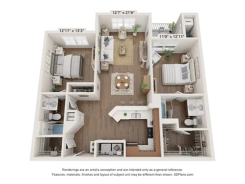Floor plan Cedar