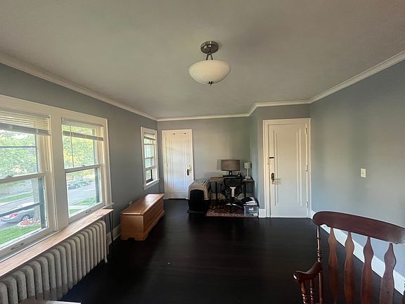 entry and living room
