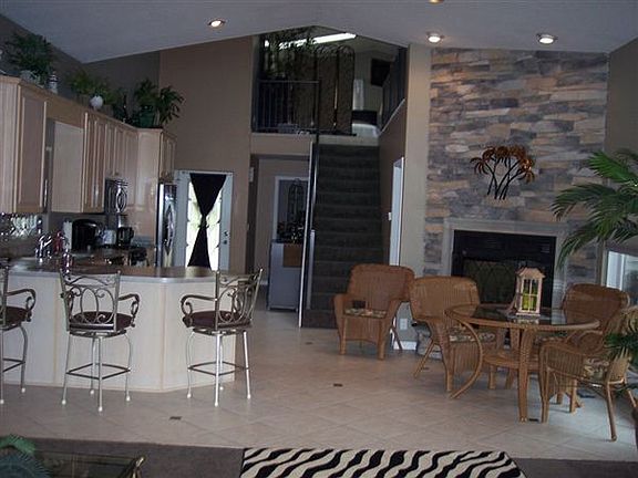 188 ACKERSON LAKE Kitchen and Fireplace