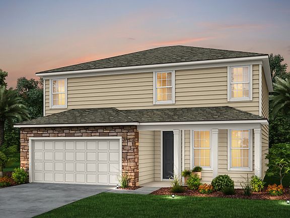 Tower TD2 with Stone Traditional Elevation