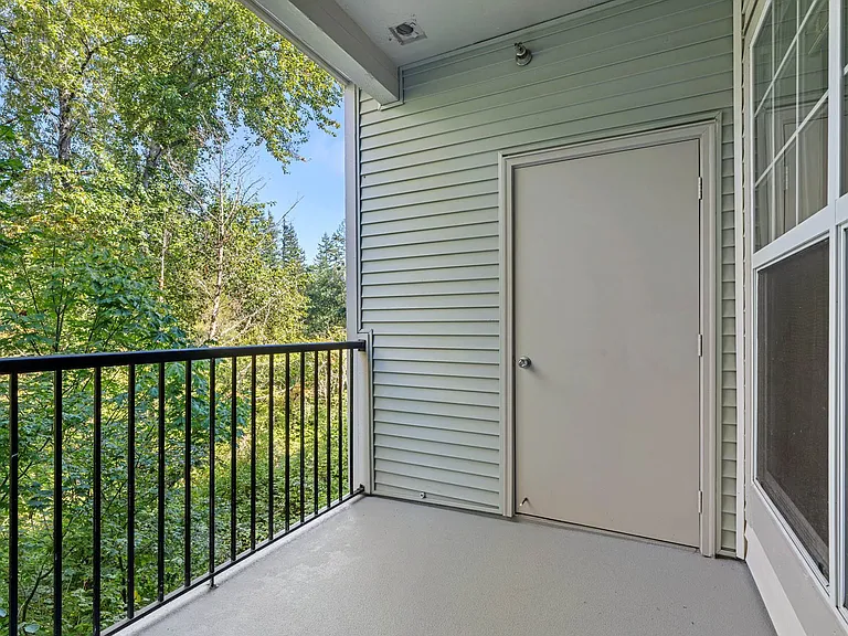 Private balconies and patios in select homes
