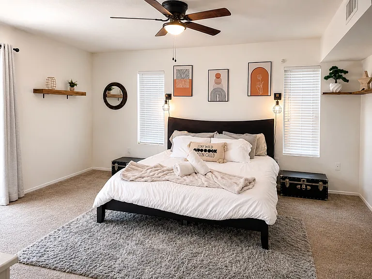Master Bedroom King Bed