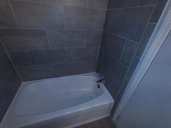 Renovated Hall Bathroom.