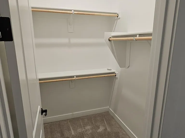 Walk-in closet for 3rd bedroom
