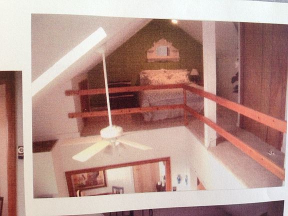 view of loft bedroon space prepainted