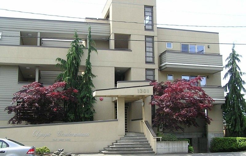 Front of building