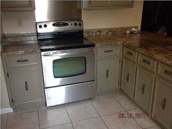 Kitchen with stainless appliances