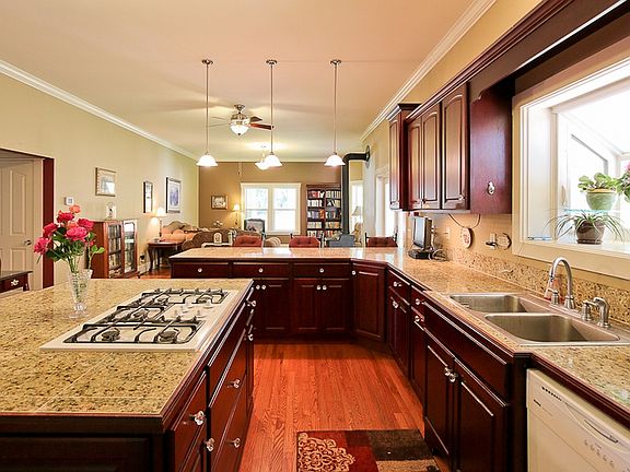 Granite Kitchen to Living