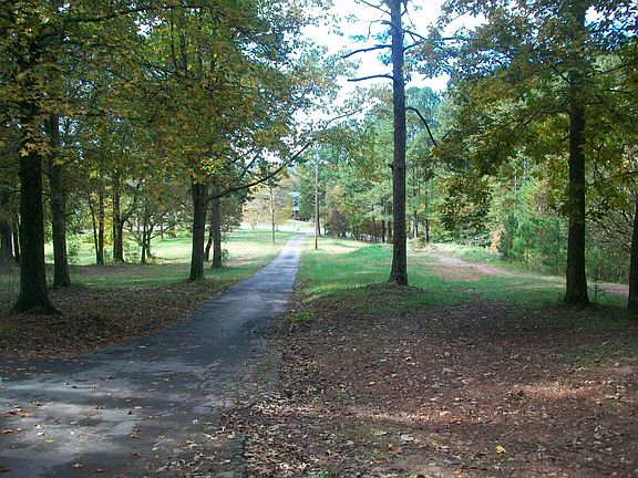 View from house to road