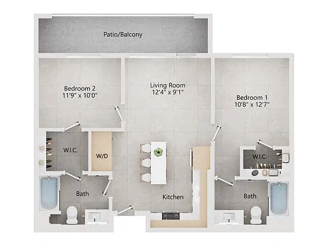 Floor plan B1
