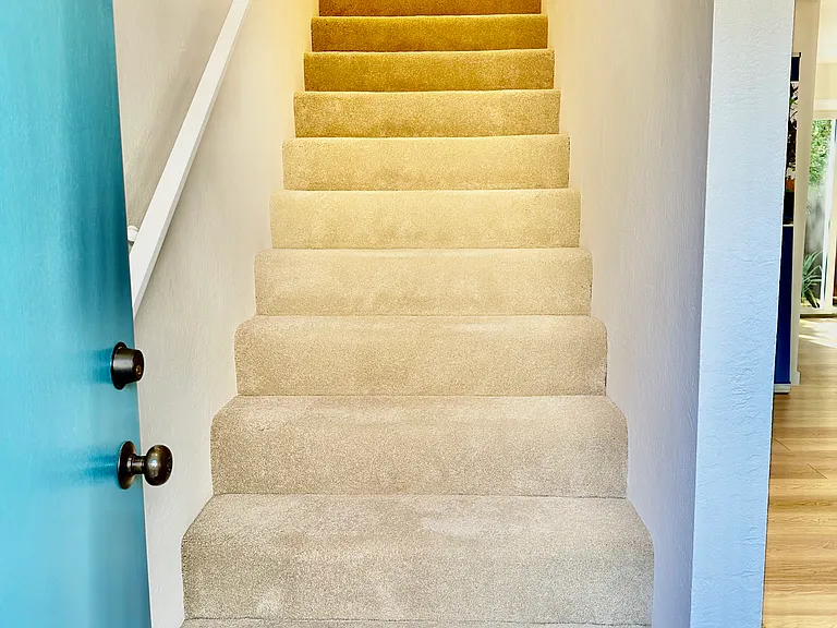 Stairway to Bedrooms & Bathrooms