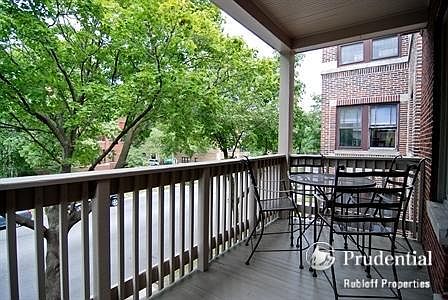 Front porch off living room