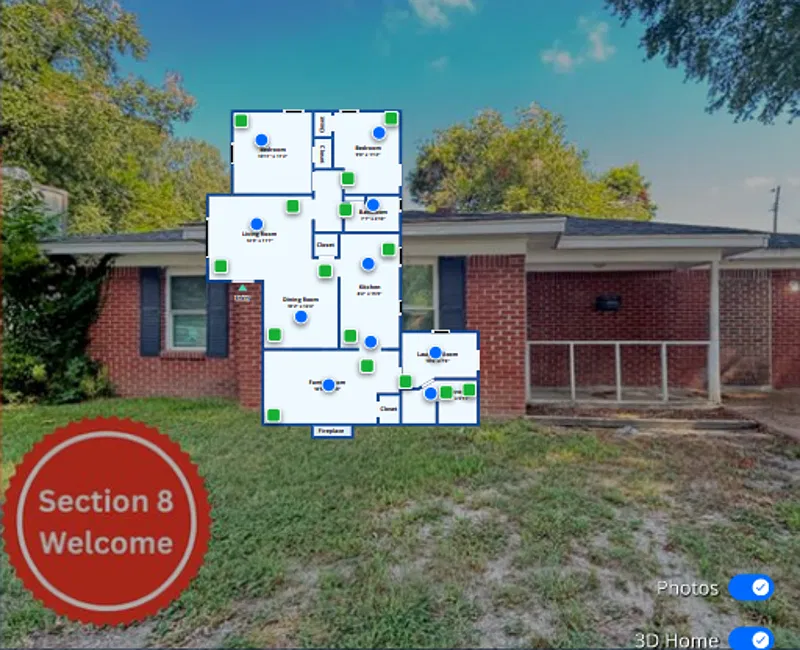3 bed, 2.0 bath, 1194 sqft, $1,600 — Photo 2