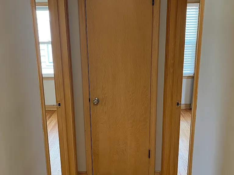 Hall closet and main level bedroom doors