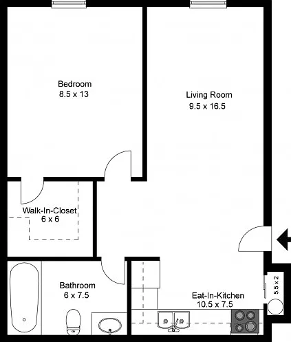 One Bedroom One Bedroom