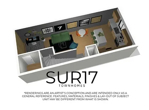 Floor plan Este