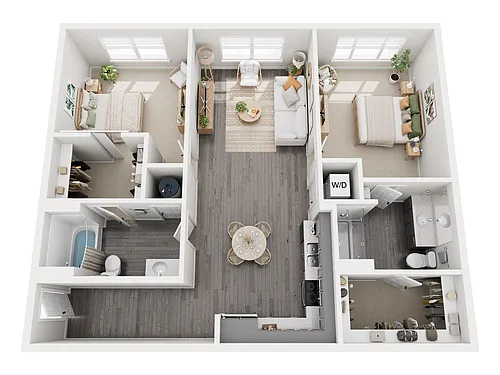 Floor plan 2B